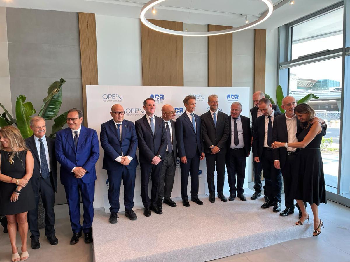 AdR, inaugurato Open, nuovo centro direzionale Fiumicino - 