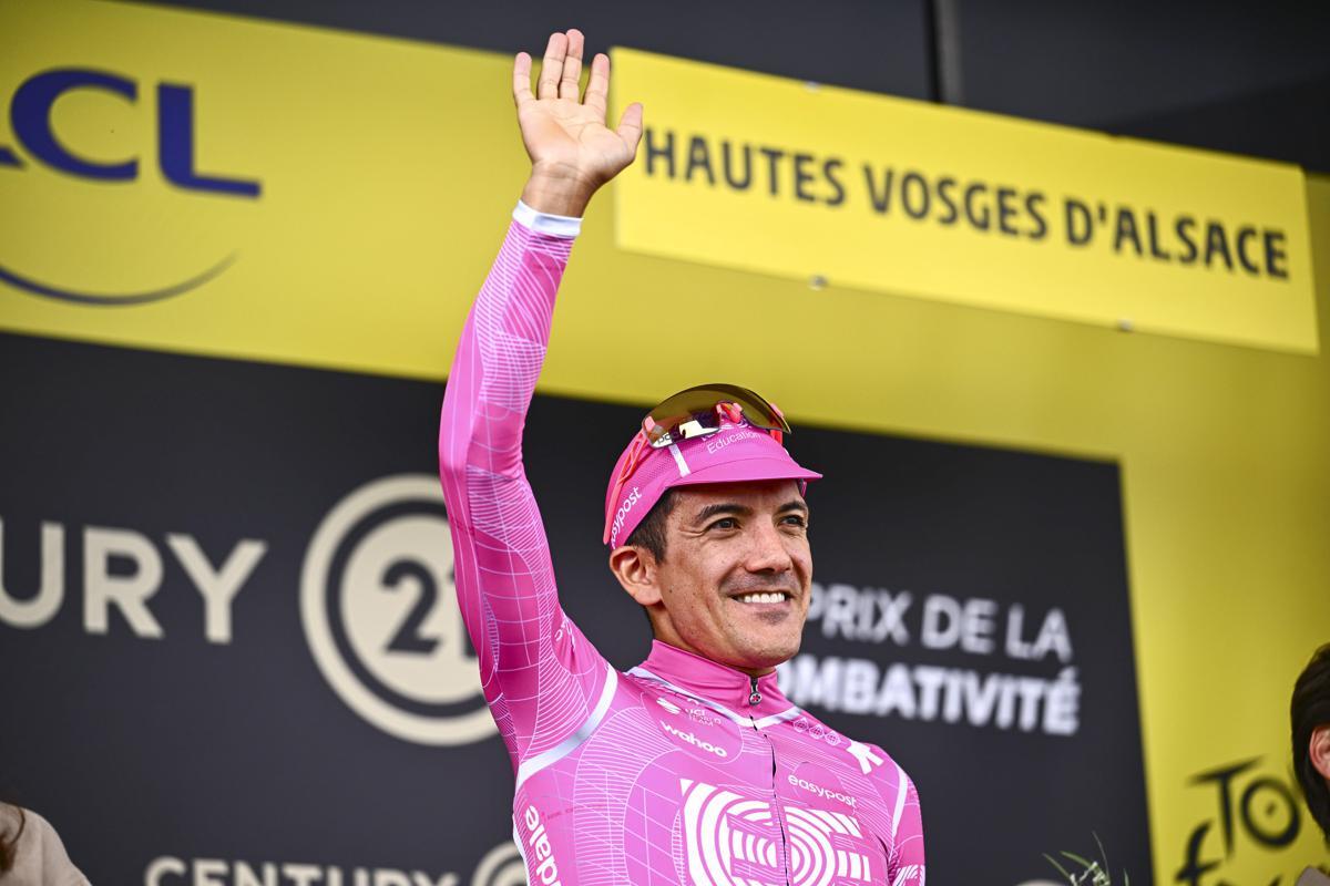 Tour de France, Carapaz vince la 18/a tappa e Pogacar sempre in maglia gialla - 