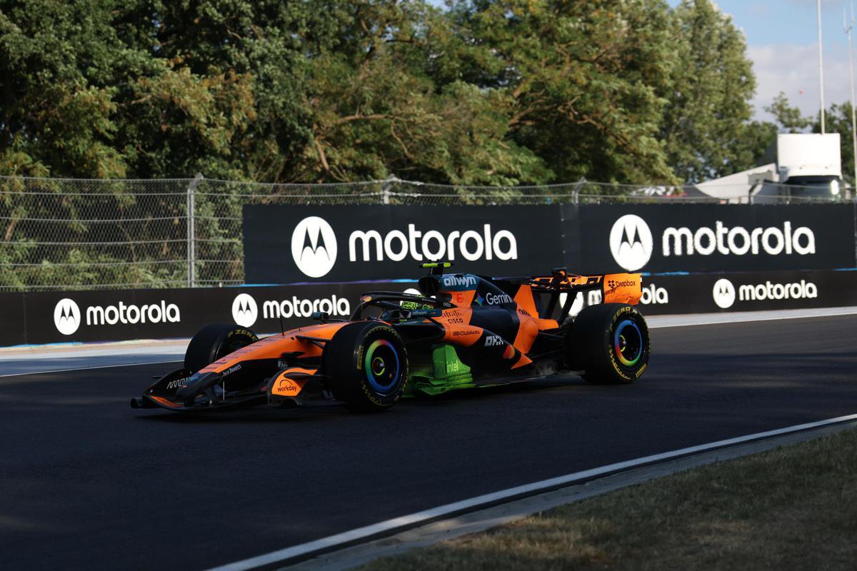Gp Ungheria, Norris il più veloce nelle terze libere, poi Hamilton e Antonelli - 