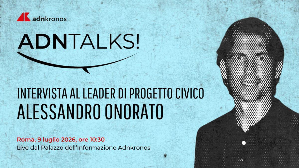 Centrosinistra, Onorato domani alle 10.30 ospite dell'Adnkronos - 