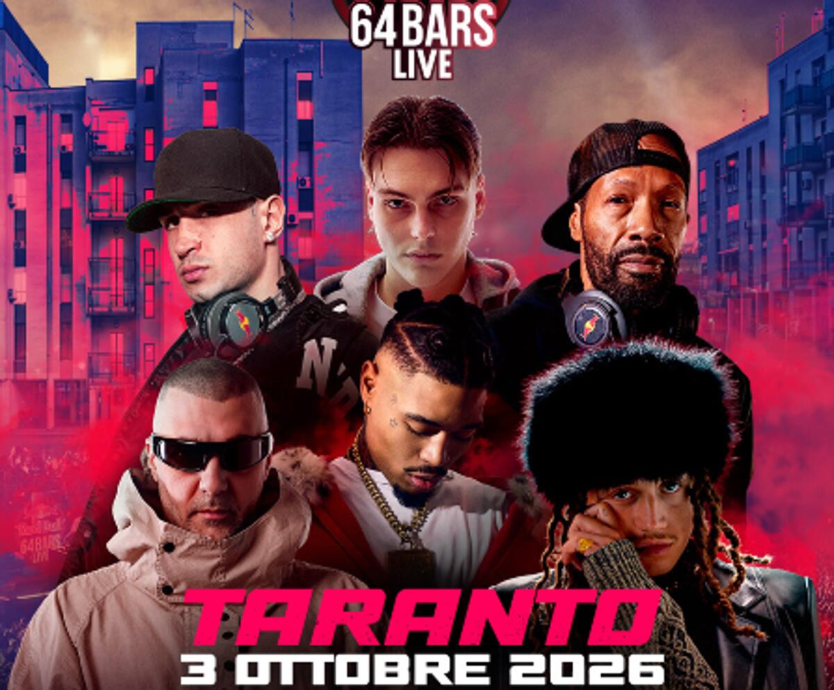 Red Bull 64 Bars Live, sabato 3 ottobre a Taranto: ecco chi saranno i protagonisti - 