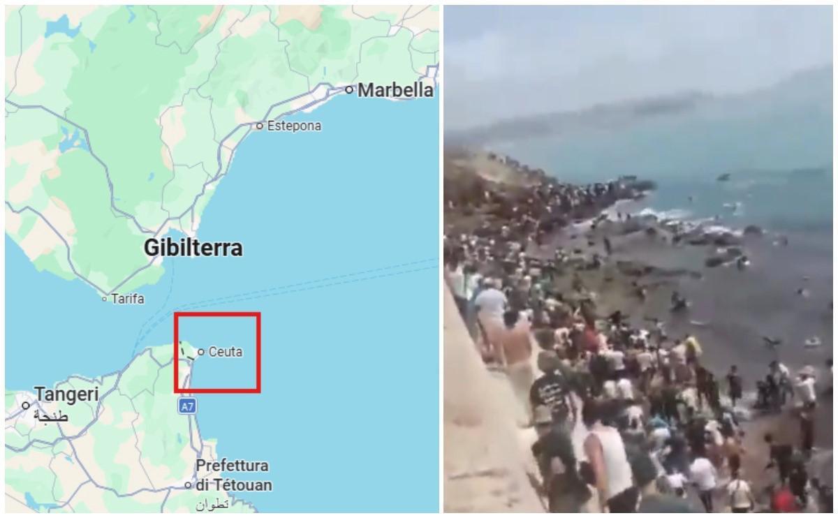 Invasione migranti dal Marocco, fonti Palazzo Chigi: "Governo valuta sospensione Schengen con la Spagna" - 