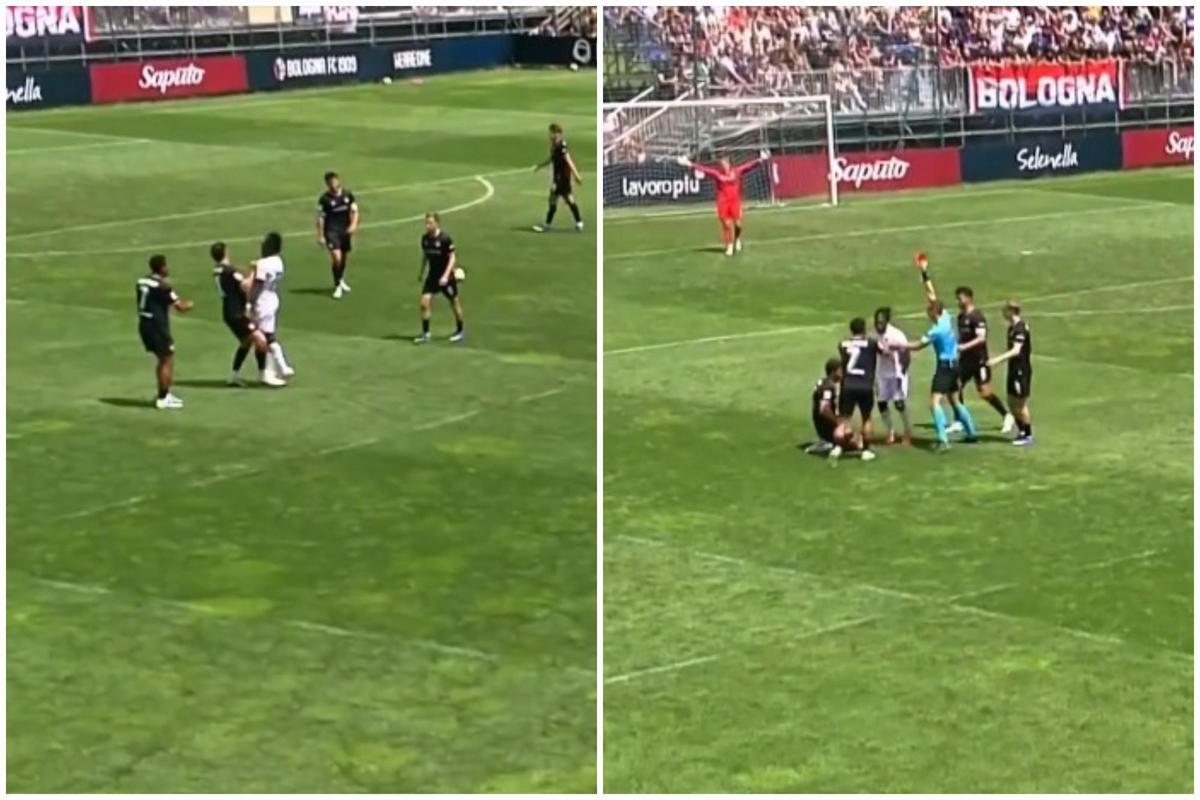 Bologna, follia Rowe in amichevole: maxi rissa e rosso - Video - 