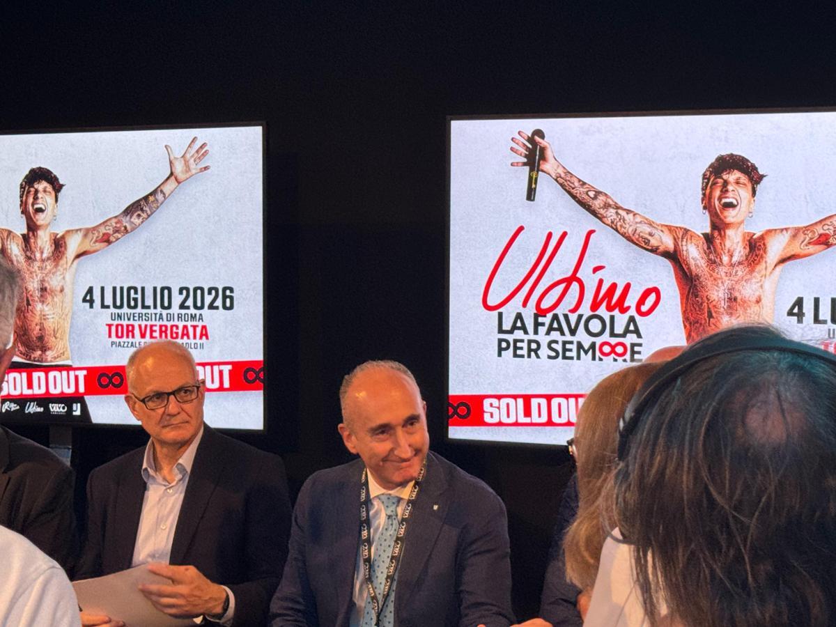 Concerto di Ultimo, Levialdi Ghiron (Tor Vergata): "L'università si apre alla società" - 