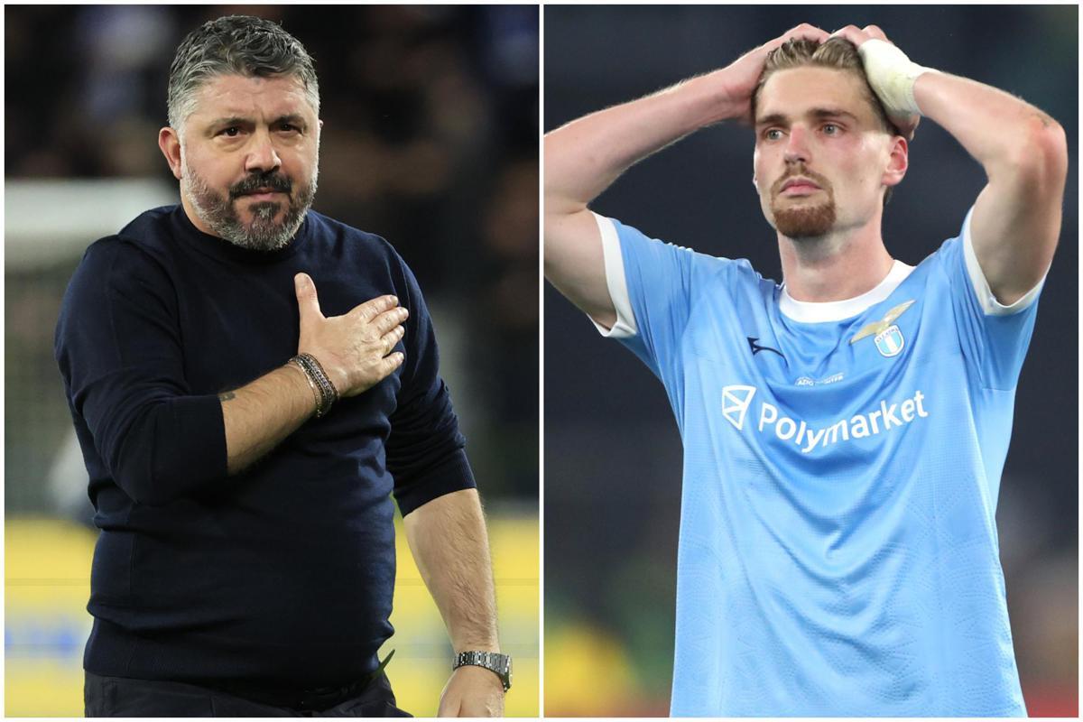 Lazio, Gattuso litiga con Taylor e lo caccia dall'allenamento - Video - 