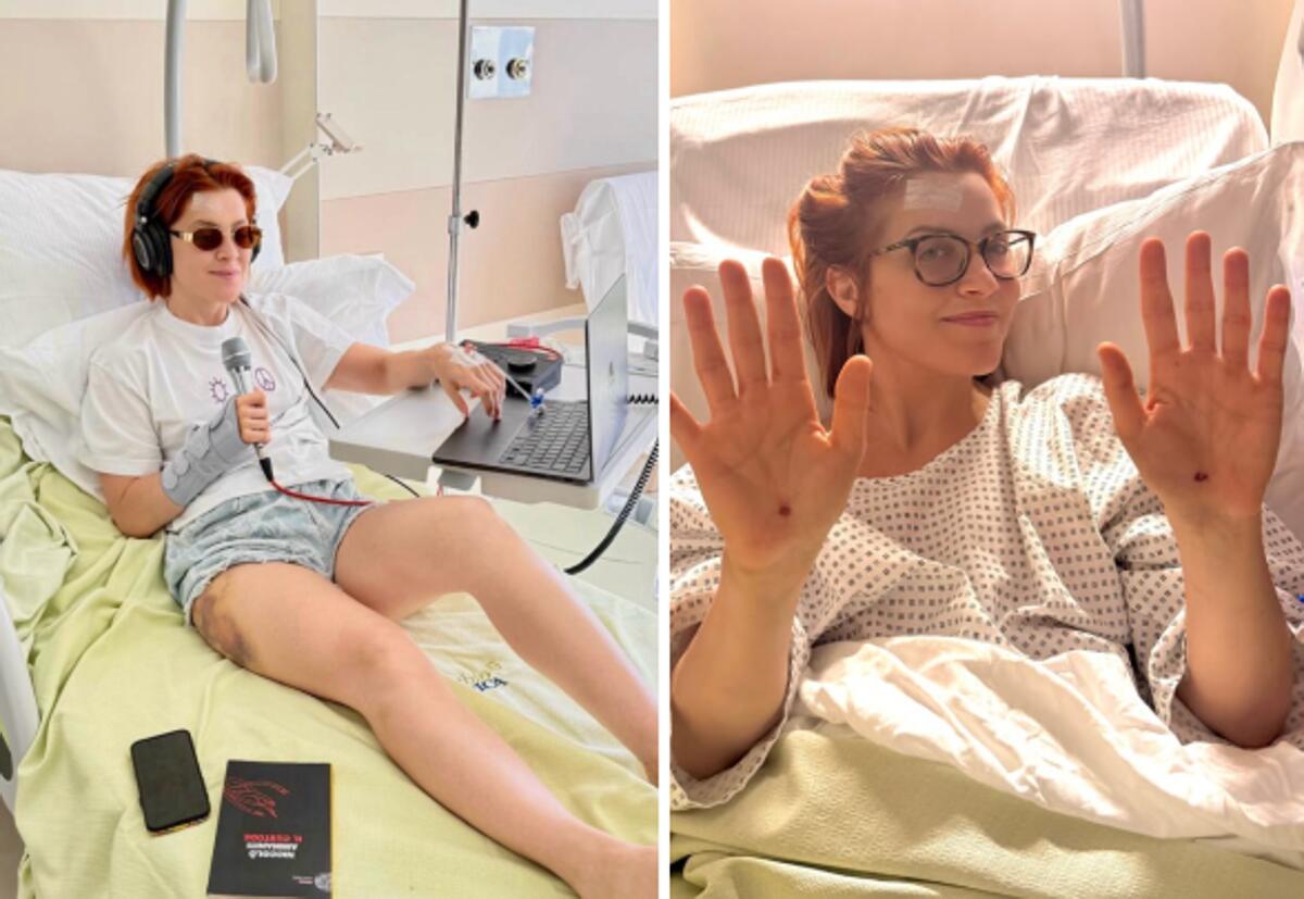 Noemi, la sessione di canto in ospedale e le dimissioni: come sta dopo la caduta dal palco - 