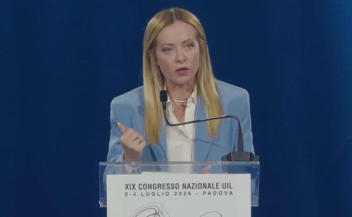 Meloni al congresso della Uil: "Salario giusto una vittoria di tutti i lavoratori, morti sul lavoro una sconfitta" - 