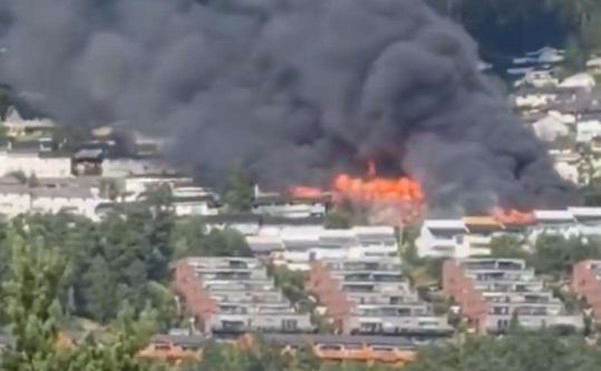 Norvegia, incendio fuori controllo: oltre 100 case distrutte - Video - 