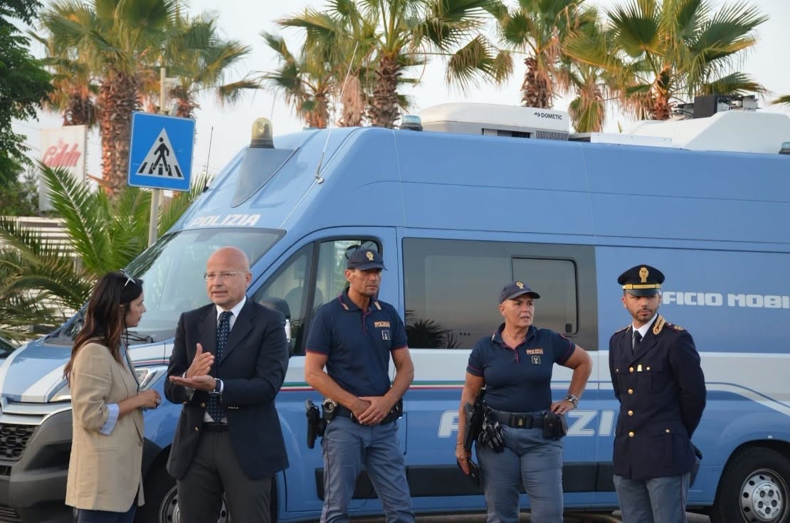 Controlli estivi polizia di stato - Foto Uff Stampa Questura Crotone 2.06.2026
