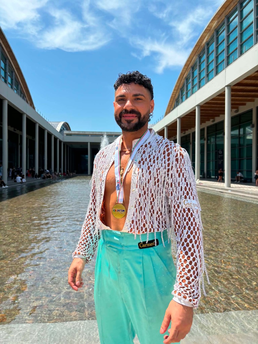 Davide Nicoletta campione italiano Bachata Shine 6.07.2027