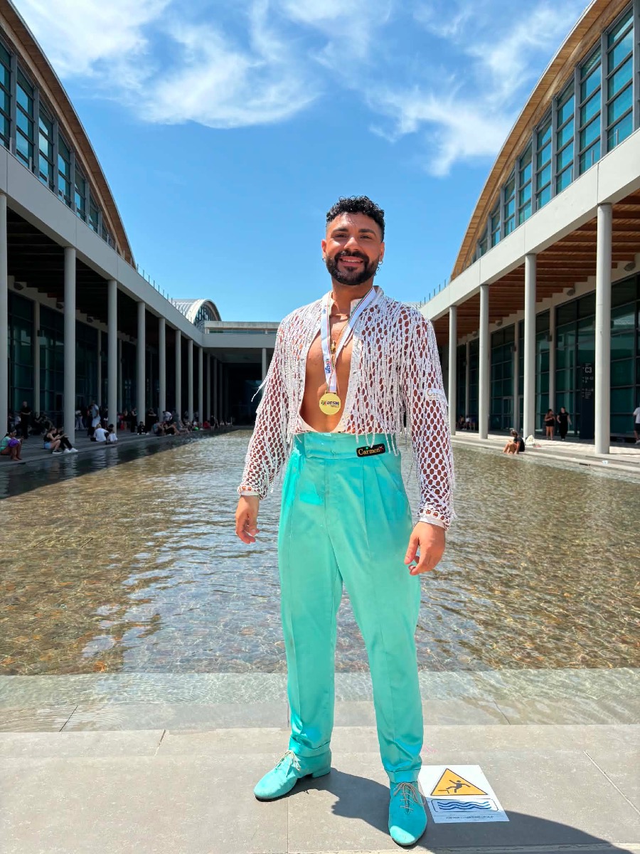 Davide Nicoletta campione italiano Bachata Shine 6.07.2027