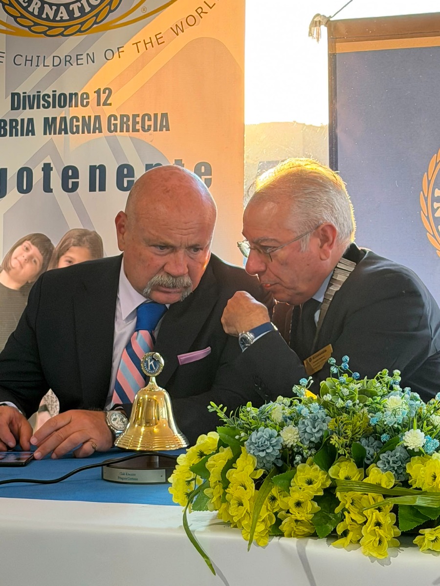 Kiwanis Club Crotone Pitagora presentazione - Foto Uff. Stampa Kiwanis Club Crotone Pitagora 12.07.2026