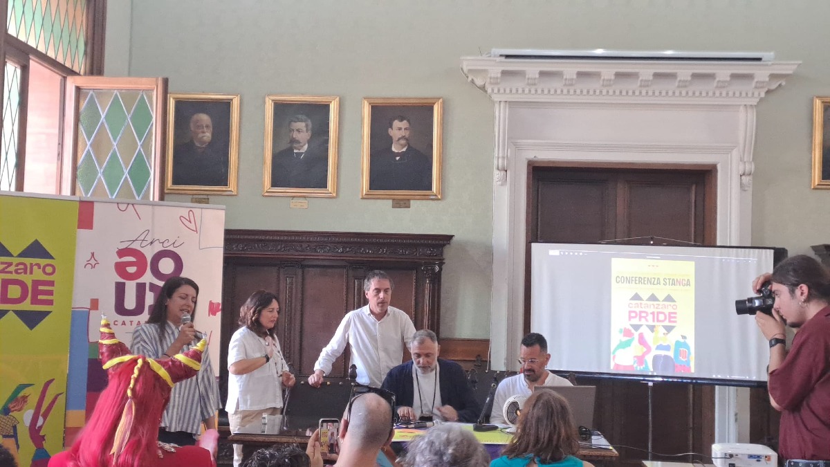 Presentazione Conferenza Stampa Catanzaro Pride 2026 - Foto Uff. Stampa Catanzaro Pride 14.07.2026