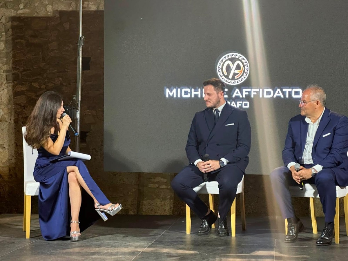Michele Affidato a Cleto - Foto Uff. Stampa Comune di Cleto 