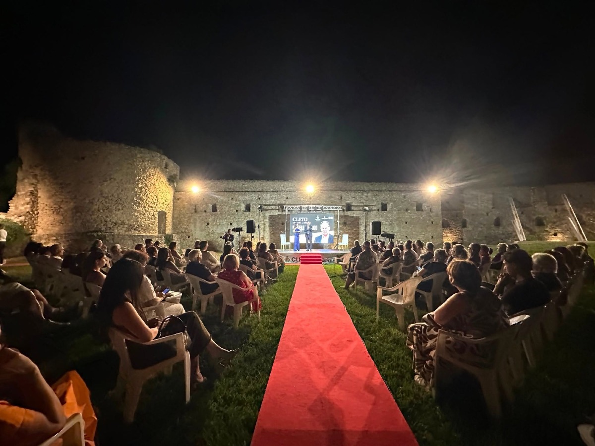 Michele Affidato a Cleto - Foto Uff. Stampa Comune di Cleto 