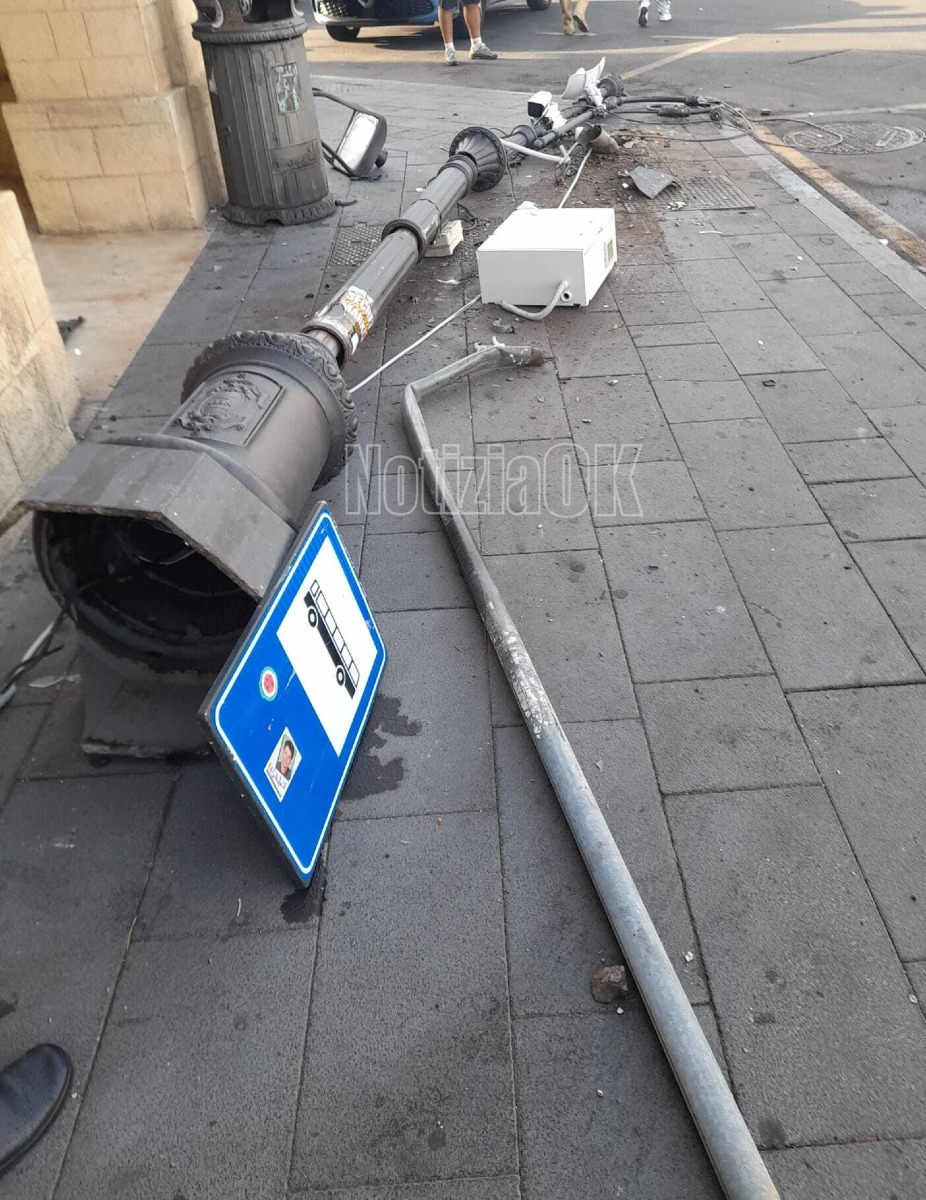 Incidente Piazza Pitagora - Foto Redazione 26.07.2026