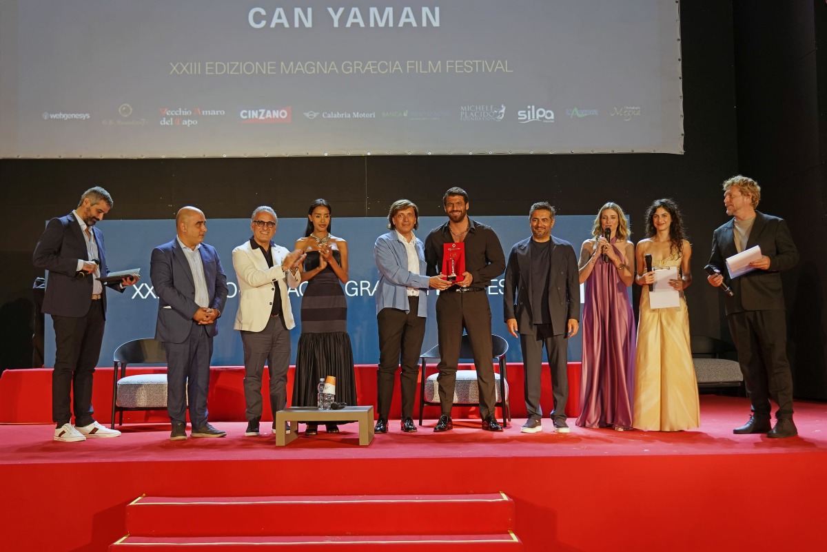Can Yaman al Magna Grecia Film Festival Soverato - Foto Uff. Stampa Magna Grecia Film Festival Soverato 26.07.2026
