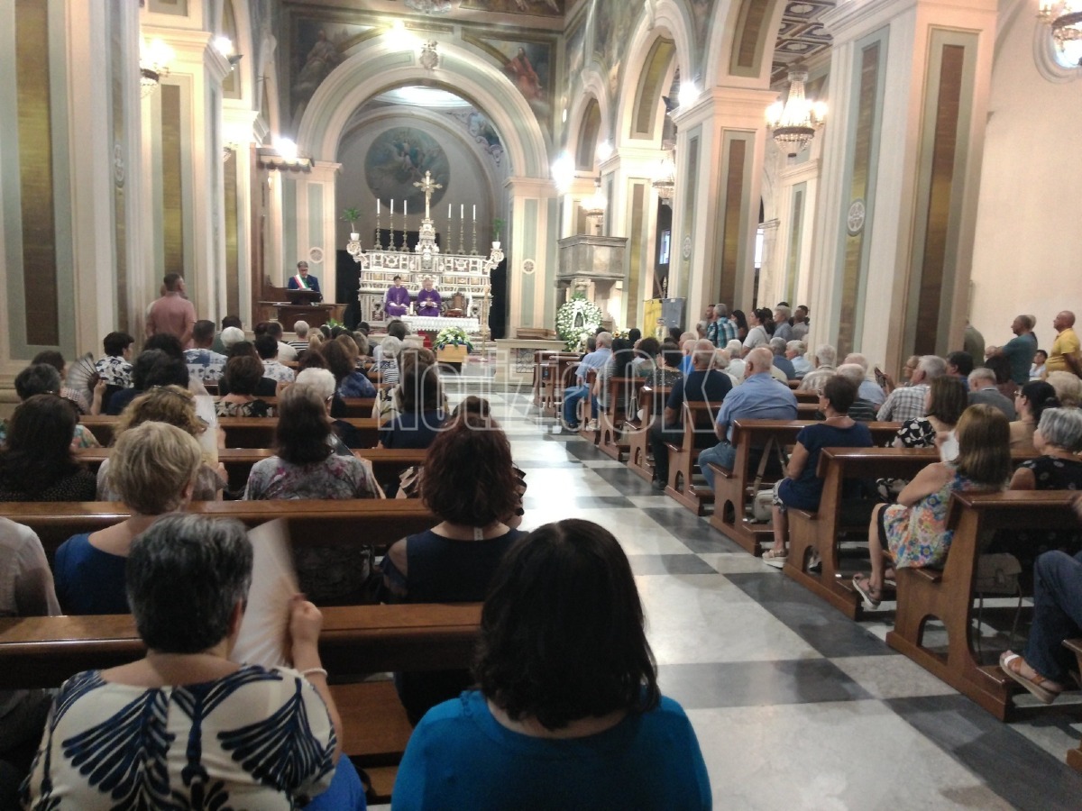 Funerali Francesco Vona 26 luglio 2026