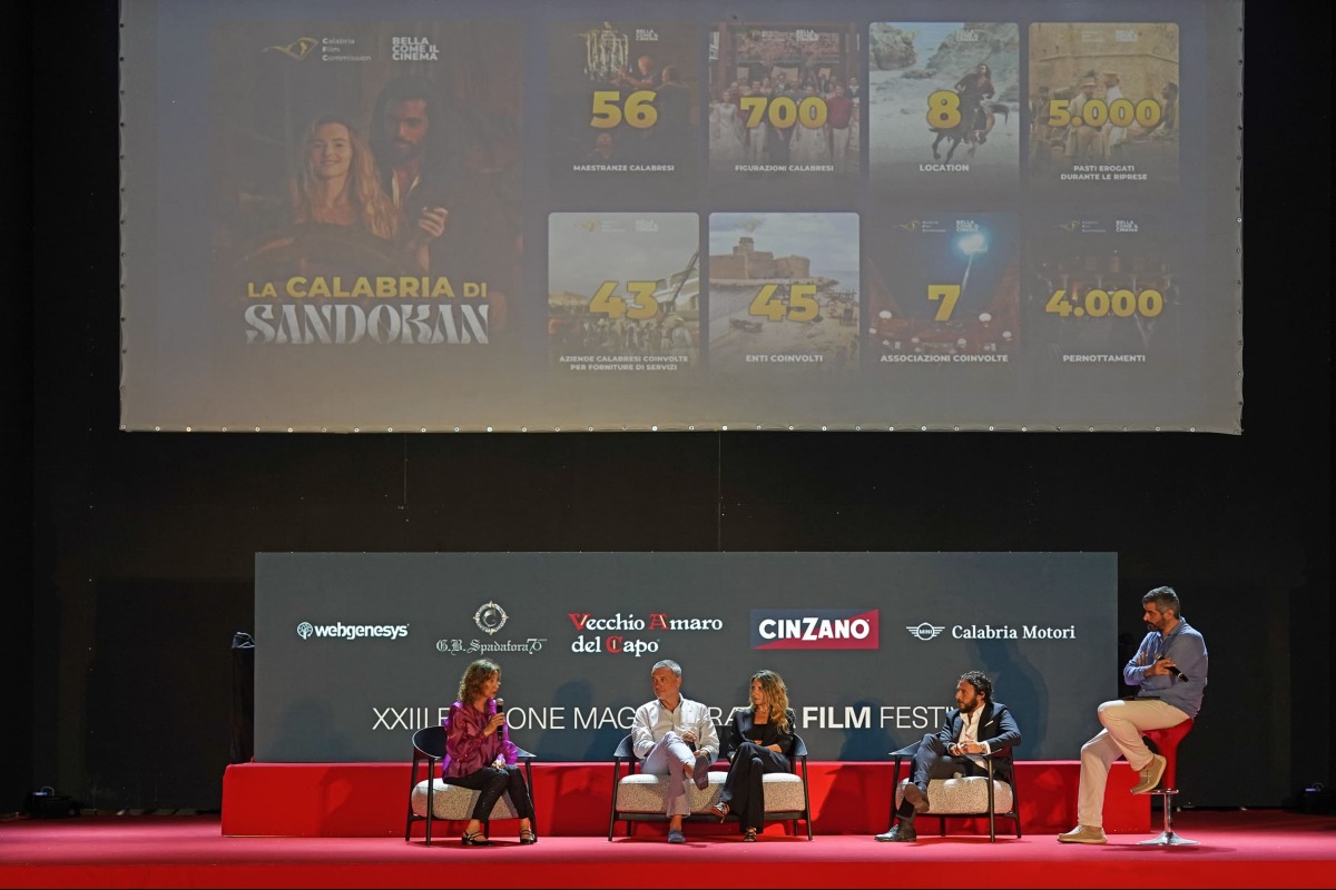 Valeria Golino al Magna Graecia Film Festival a Soverato - Foto Uff. Stampa Magna Graecia Film Festival 27.07.2026