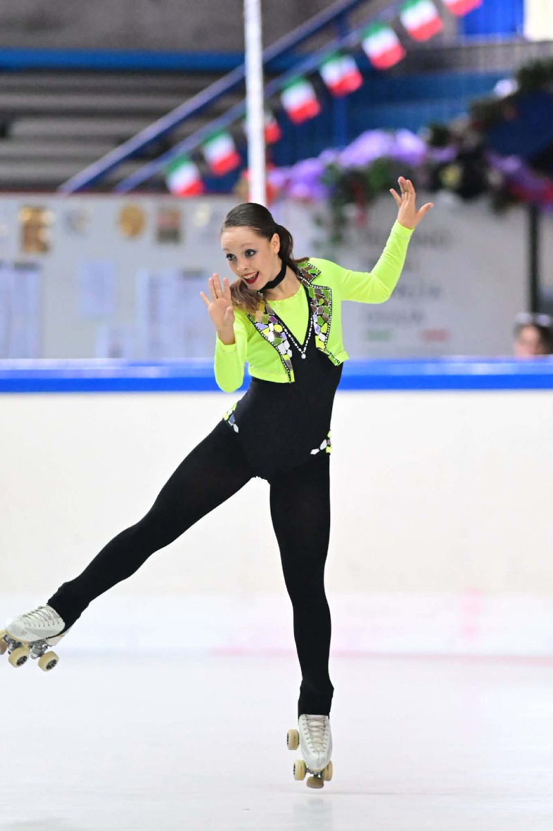 elisabetta Ierardi ai Campionati Italiani (U.S. Infinity Pattinaggio Artistico 28.7.2026)