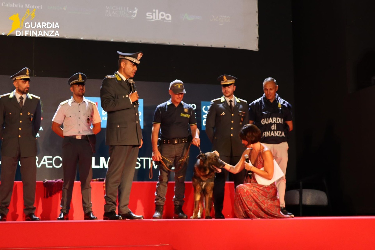 Guardia di finanza al Magna Grecia Film Festival - Foto Uff. Stampa Guardia di finanza 30.07.2026