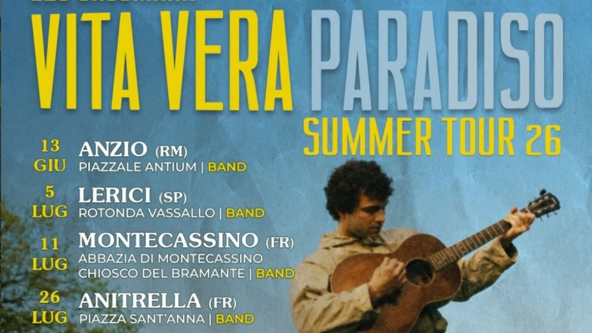 Leo Gassmann, il tour continua: sei nuove date tra agosto e settembre - Foto Locandina Ufficiale 