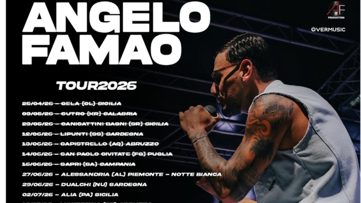 Angelo Famao arriva in Sila: concerto a Lagarò Lupinacci - Foto Locandina Ufficiale 