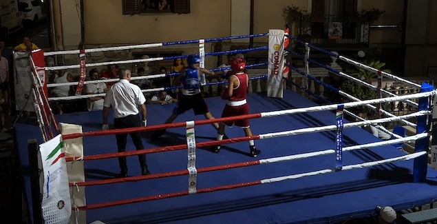 Nocera Boxe Night, spettacolo sul ring: undici match e ricordo di Francesco Vescio -  Foto Uff. Stampa Ghost press