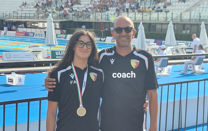 Nuoto - La catanzarese Federica Alampi brilla ai Campionati Italiani - Foto: Federica Alampi ai Campionati italiani di Nuoto