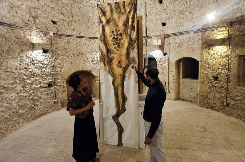 Crotone, al Castello Carlo V la mostra “AD HUMUS” - Foto: Uff. Stampa Comune di Crotone
