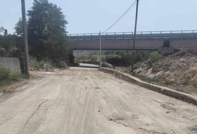 Belvedere Spinello, riaperta la strada sotto il ponte sul Neto dopo il ripristino della condotta idrica - Foto: Uff. Stampa Consorzio di Bonifica della Calabria