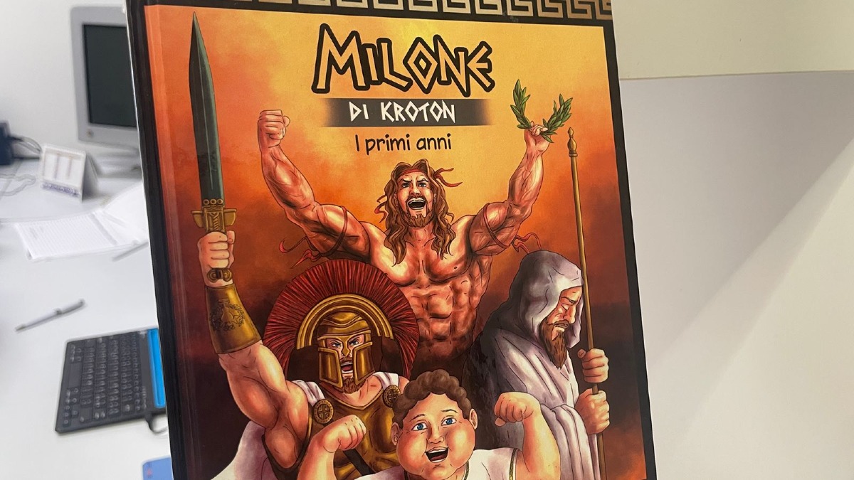 Milone di Kroton diventa un fumetto: la storia dell’atleta crotoniate rivive - Foto: Redazione 