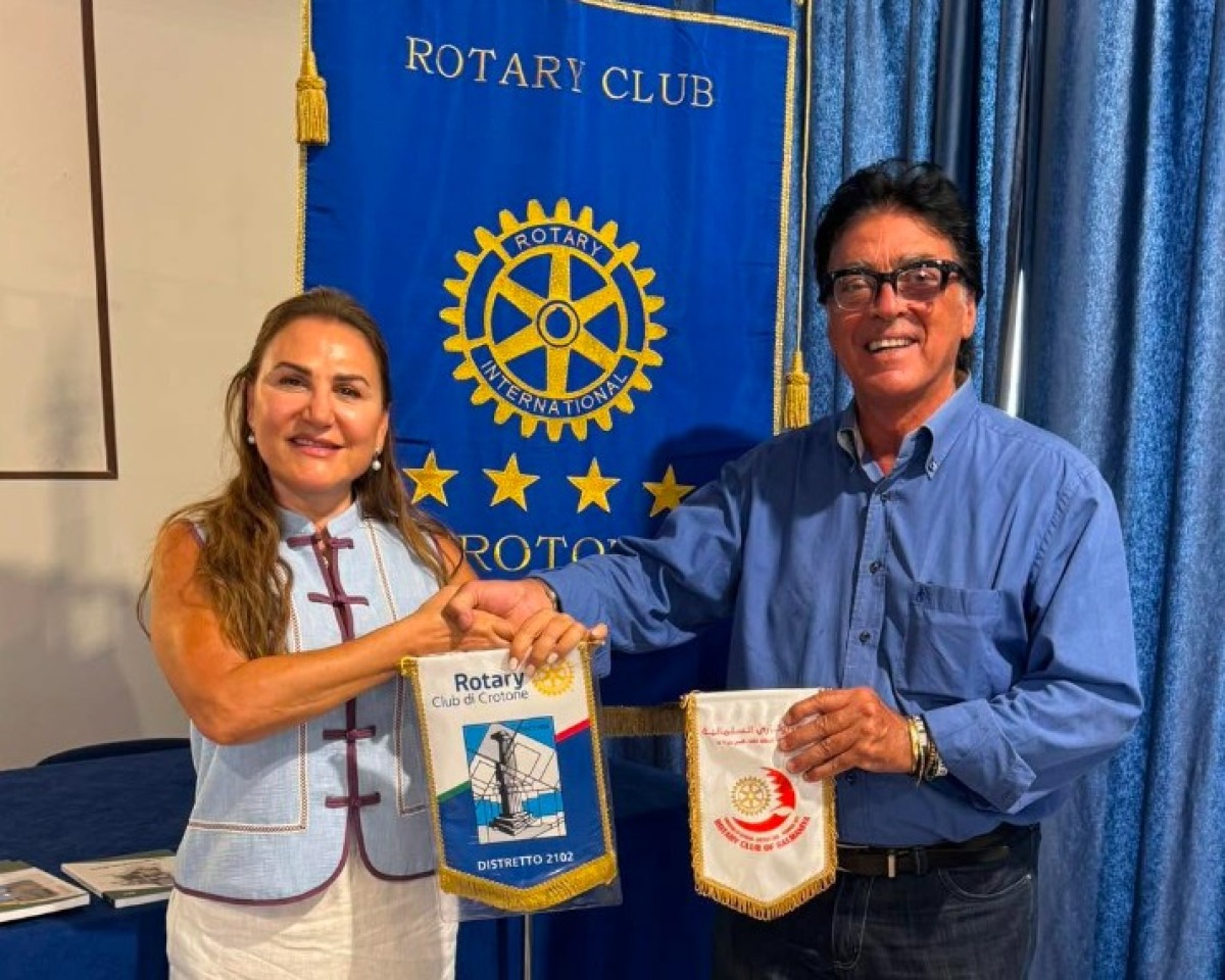 Rotary, Crotone e Bahrain si incontrano nel segno dell’amicizia e del servizio - Foto: Uff. Stampa Rotary Club Crotone