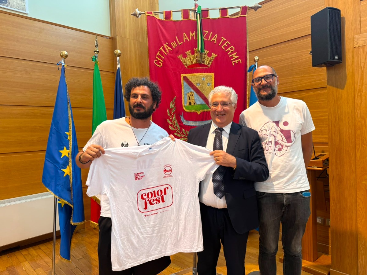 Color Fest, Lamezia Terme pronta per la XIV edizione: «Un evento che fa crescere città e territorio» - Foto: Uff. Stampa Comune di Lamezia Terme