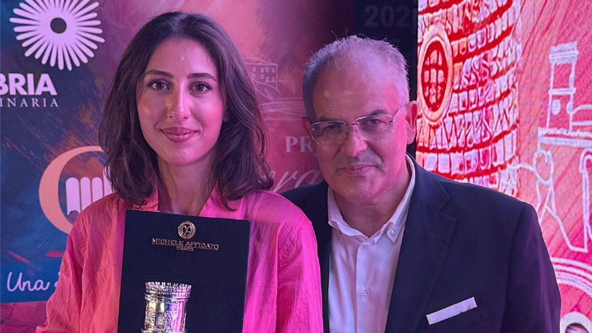 Cecilia Sala conquista il Premio Caccuri con “I figli dell’odio” - Foto Uff Stampa Michele Affidato 