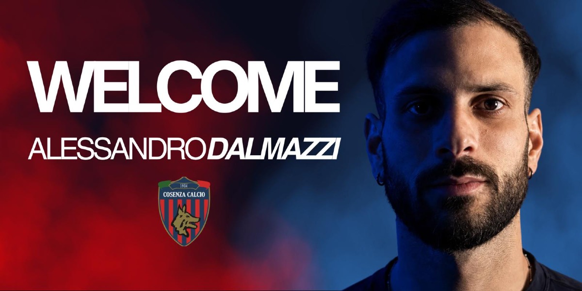 Cosenza, nuovo rinforzo in difesa: ufficiale l’arrivo di Alessandro Dalmazzi - Foto Uff. Stampa Cosenza Calcio 