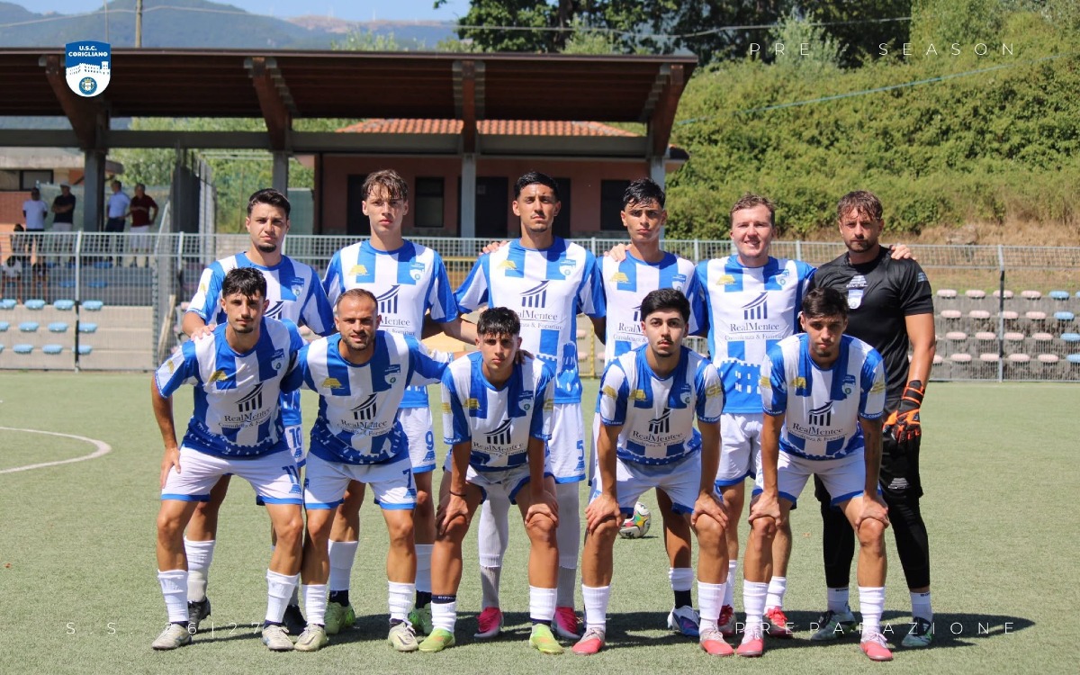 Corigliano, prima uscita stagionale contro la quotata Palmese - Foto Uff. Stampa Corigliano Calcio 