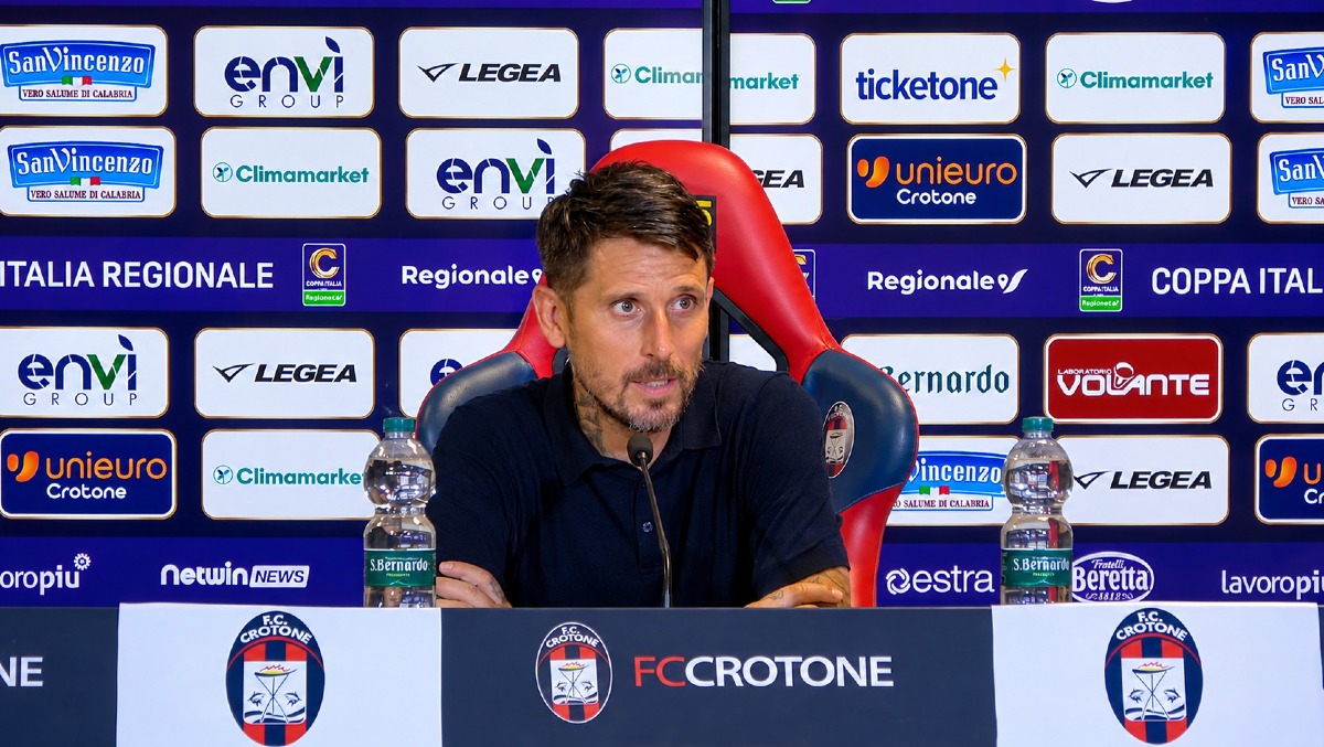  Greco guarda avanti: «Crotone, serve tempo. La squadra va completata» - Foto: Redazione 