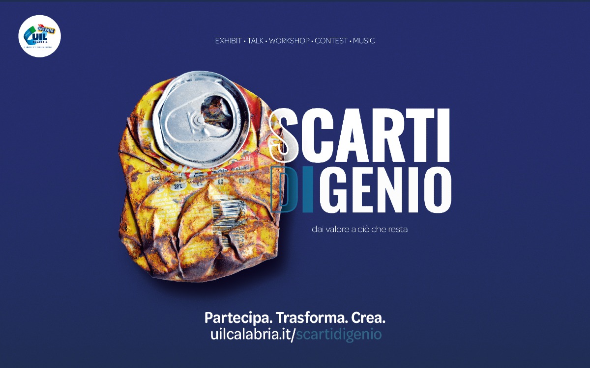 Scarti di Genio, aperte le iscrizioni: a Catanzaro workshop e concorso - Foto Uff. Stampa Uil Calabria