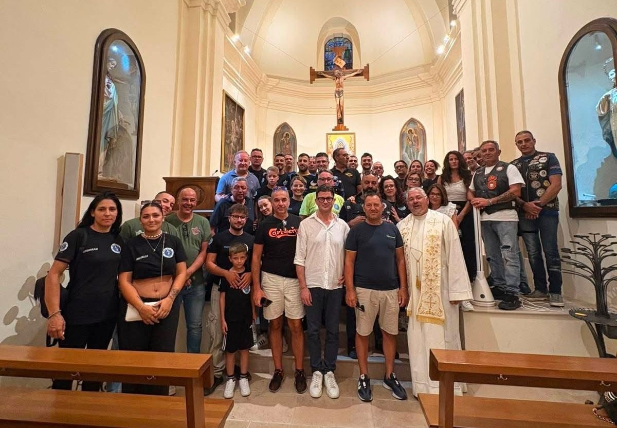 Caloveto - I bikers alla scoperta del borgo tra cultura e tradizioni - Foto: Ufficio stampa Comune di Caloveto