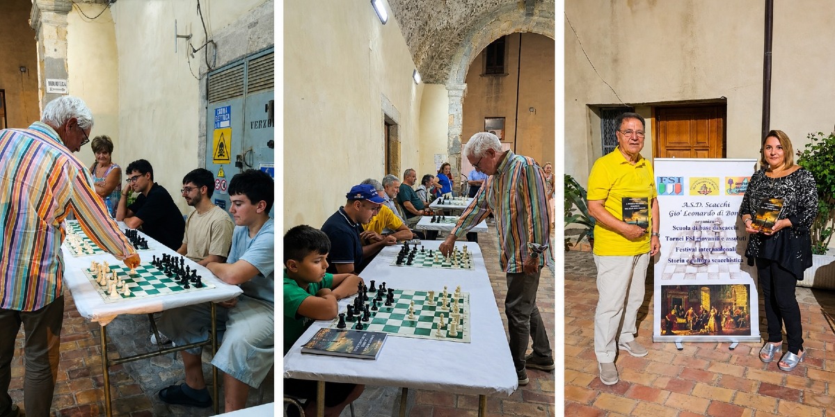 Verzino celebra la Calabria degli scacchi: il libro di Giuseppe Paletta svela un primato mondiale -  Foto Uff. Stamoa asdscacchikr 