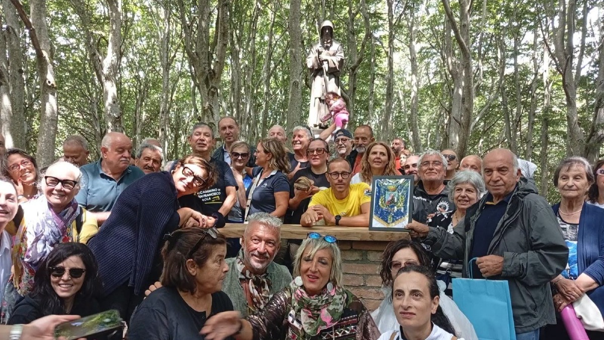Nasce “Il Montaltino”, la nuova variante del Cammino di San Francesco di Paola - Foto Uff. Stampa Comune di Paola 