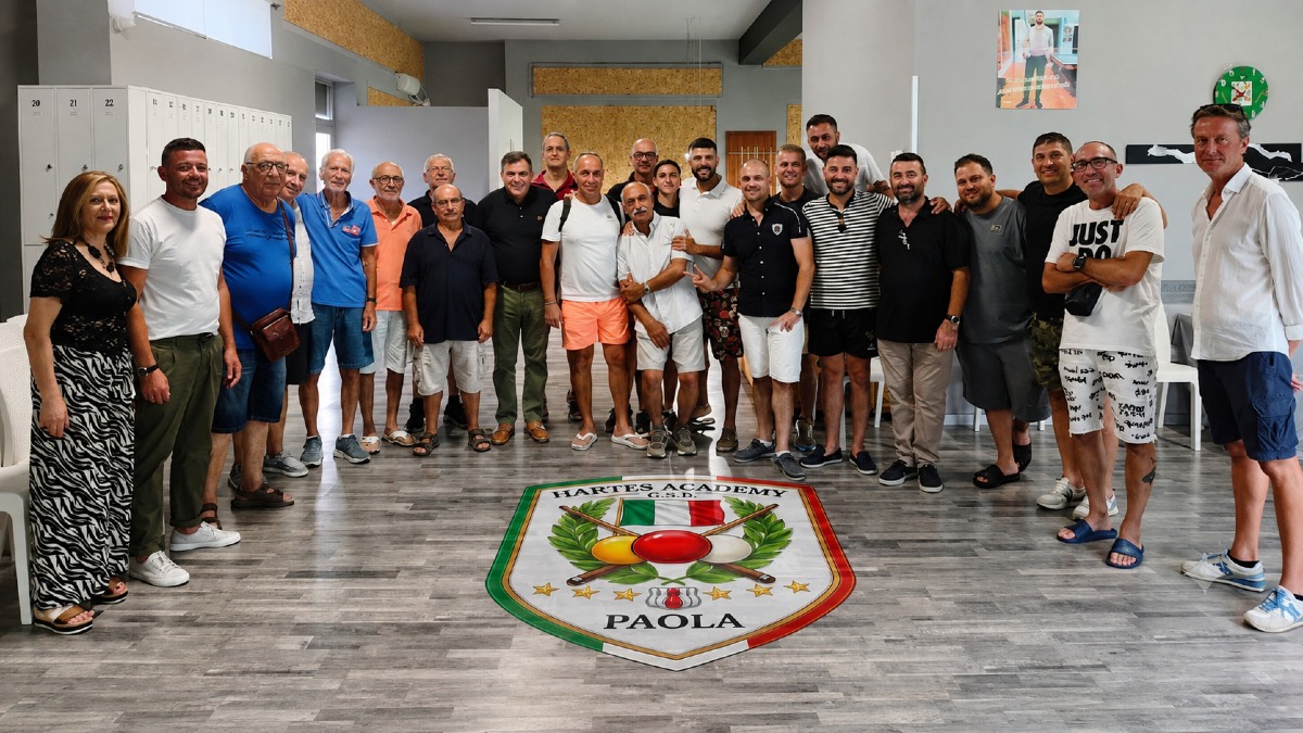 Paola celebra l’Artes Academy: eccellenza e passione per il biliardo - Foto Uff. Stampa Comune di Paola 