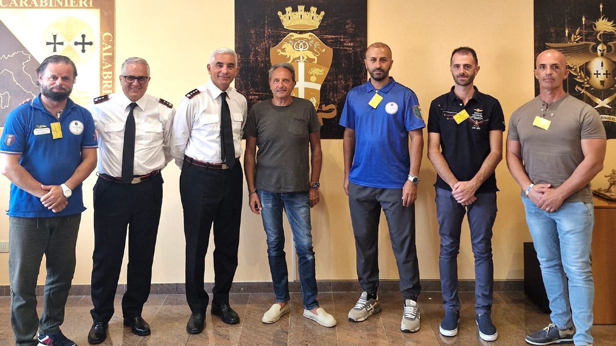 Catanzaro, UNARMA in visita al Comando Legione: oltre due ore di confronto - Foto Uff. Stampa UniArma Catanzaro
