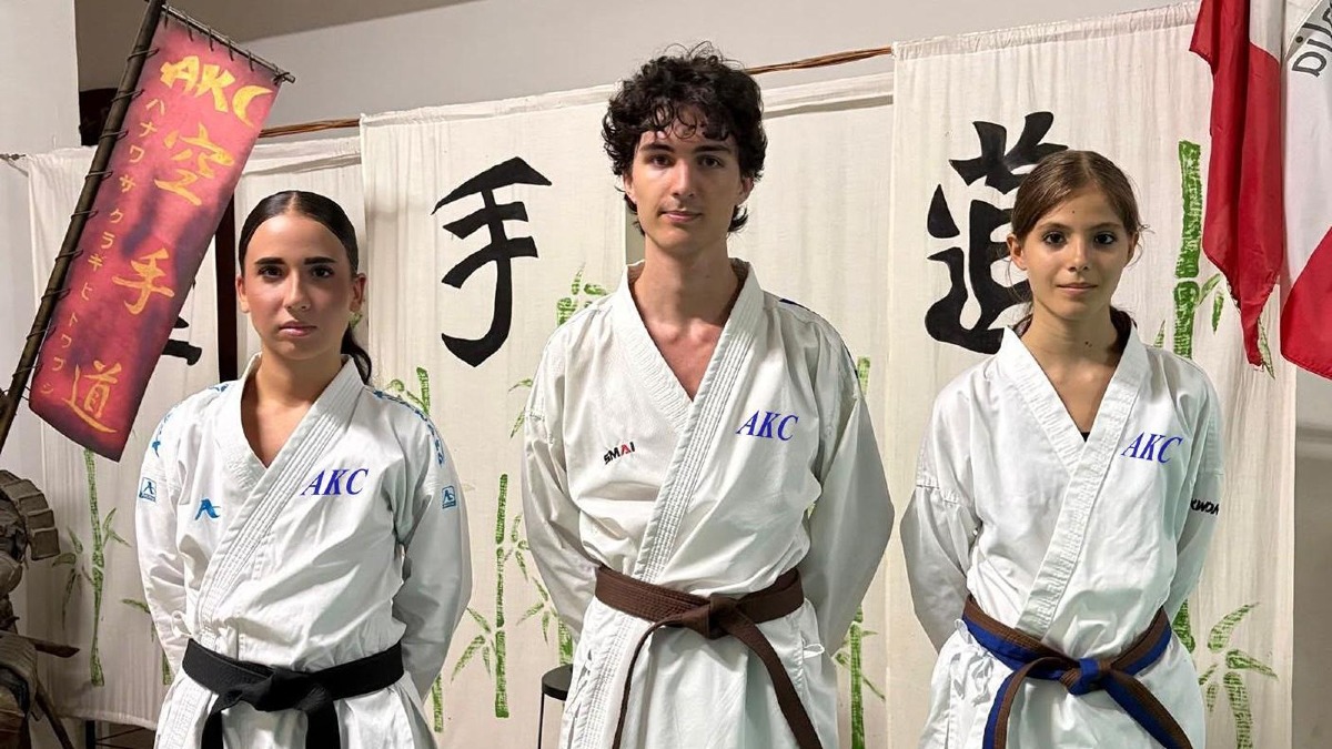 Campioni sul tatami e sui libri: tre karateka crotonesi conquistano il massimo dei voti - Foto Uff. Stampa Accademia Karate Crotone