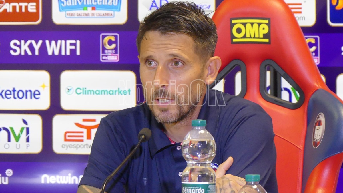 Crotone Calcio, Greco: «A Sorrento serviranno continuità, pazienza e identità» - Foto: Redazione 