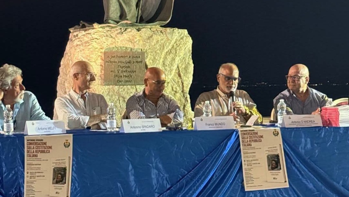 Trebisacce, riflettori sulla Costituzione: incontro con Antonino Spadaro - Foto: Uff. Stampa Comune di Trebisacce 