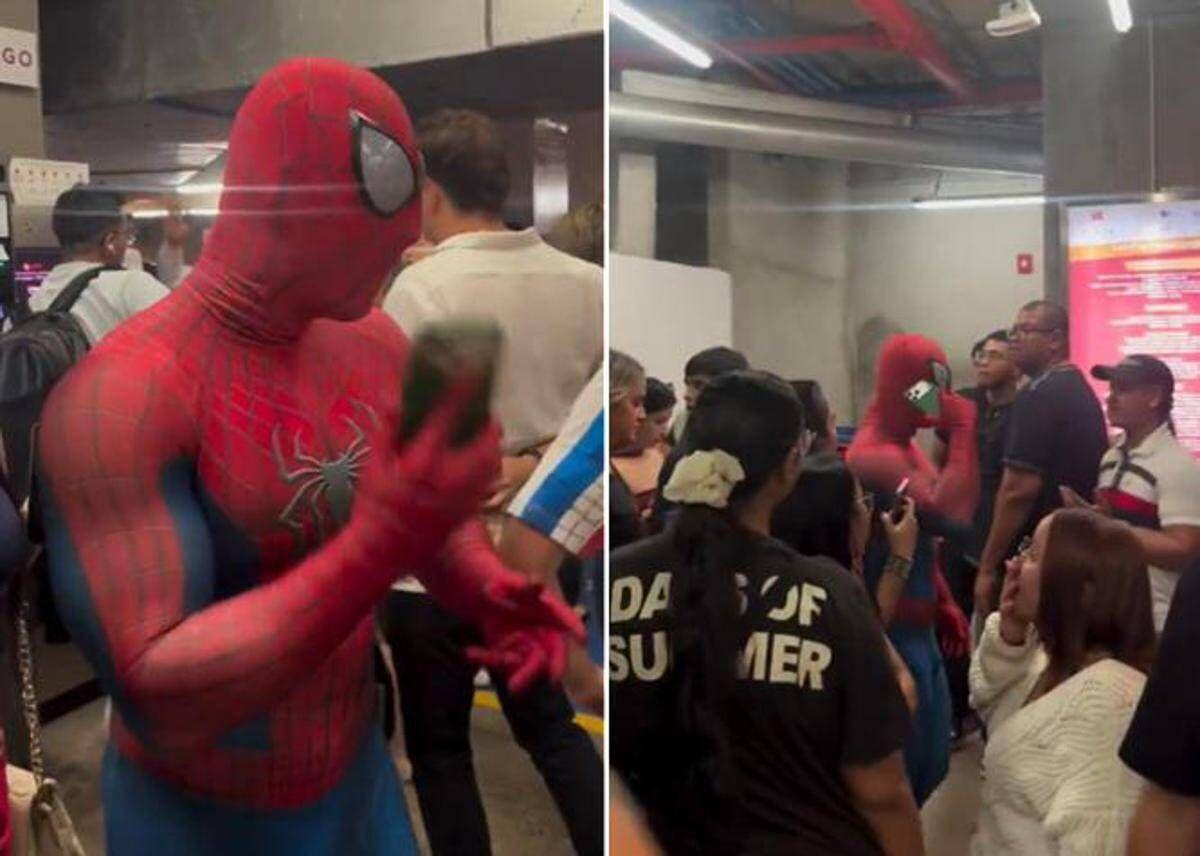 Spider-Man, fuga dal cinema per flatulenza killer: scappa anche l'Uomo Ragno - Video - 