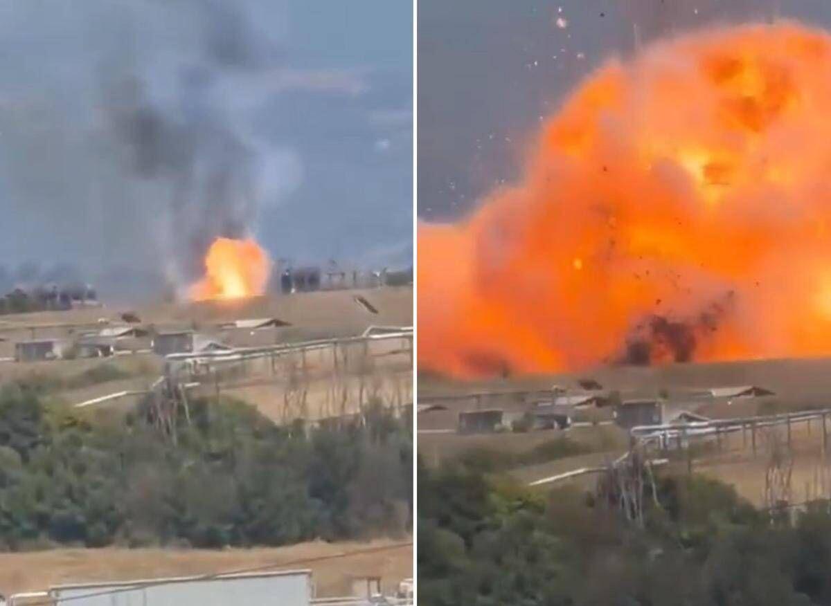 Colleferro, incendio e forte esplosione nello stabilimento ex Simmel Difesa - 