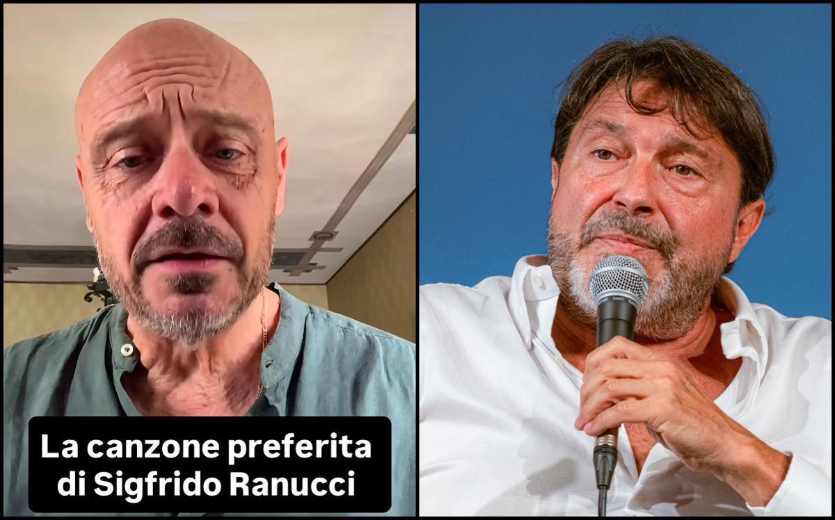 La 'provocazione' del comico Leonardo Manera: "La canzone preferita di Ranucci? Lavitola... spericolata" - Video - 